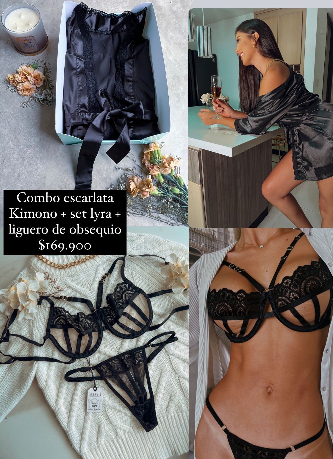 COMBO Set Lyra + Kimono + Liguero