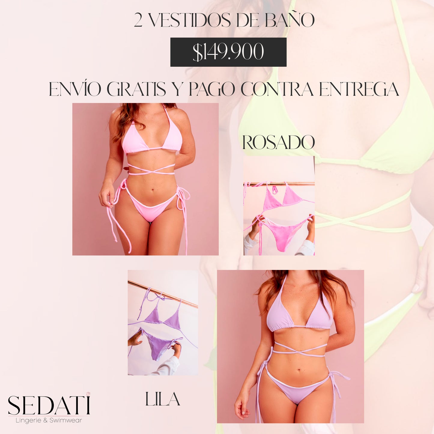 COMBO Vestidos de Baño x 2